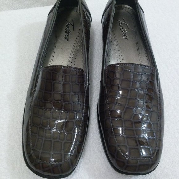 Women's Trotters  Sz 10M Crocco Olive Green - Picture 1 of 12